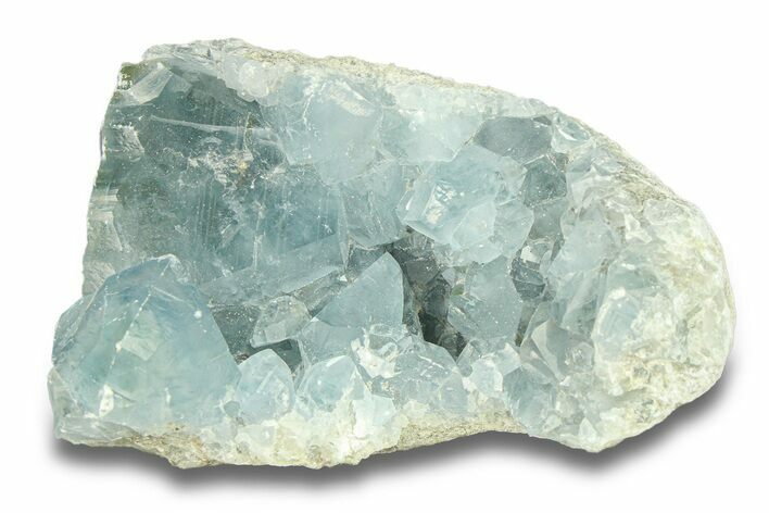 Sparkling Celestine (Celestite) Crystal Cluster - Madagascar #290044